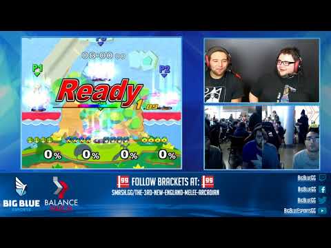 NE Melee Arcadian 3 - Arty/bonfire10 (Green) vs. Kaiju/Kalvar (Blue) - SSBM Doubles WSF