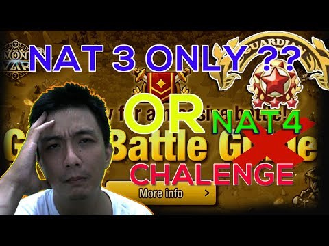 [CHALLENGE] Only Nat 3 / 4 Guild Battle Challenge G3 Guild War - isengdudegame Summoners War