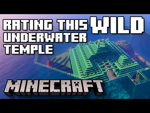 This Week On - Rate This *WILD* Underwater Temple Minecraft Build | Minecraft Shorts