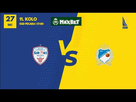 HKK Široki TT Kabeli vs OKK Slavija 1996 | 11. kolo | MAXBET LIGA | Sezona 2025/2026
