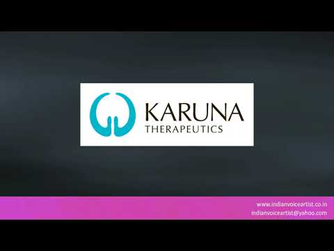 How to pronounce the word(s) "Karuna Therapeutics".