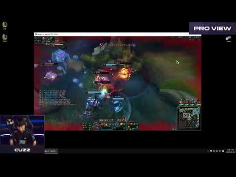 KT Cuzz Xin Zhao 1HP Escape Windowed Game Pro View | T1 vs KT | LCK Spring Playoffs 2023