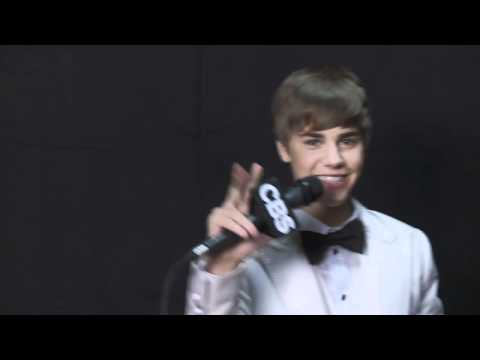 53rd Grammy Awards -  Thank You Cam: Justin Bieber