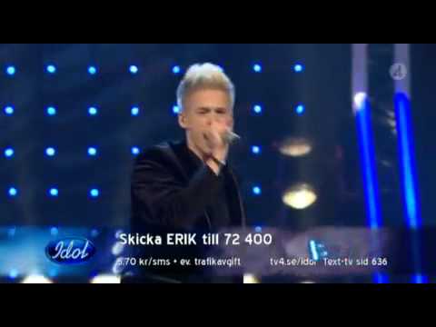 Erik Vinnare idol 2009 vinnarlåten HIGHER HQ With lyrics