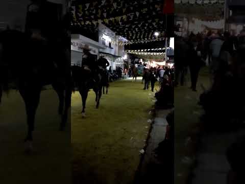 Charros a Caballo (Cuerda Giratoria) en Juventino Rosas, Guanajuato, México