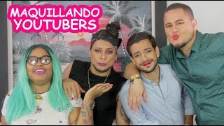 Maquillando Youtubers ¿Quien parece mas mujer?