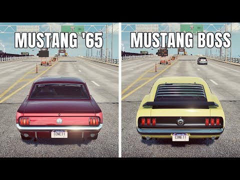 NFS Heat: MUSTANG '65 VS MUSTANG BOSS 302 '69 (WHICH IS FASTEST?)