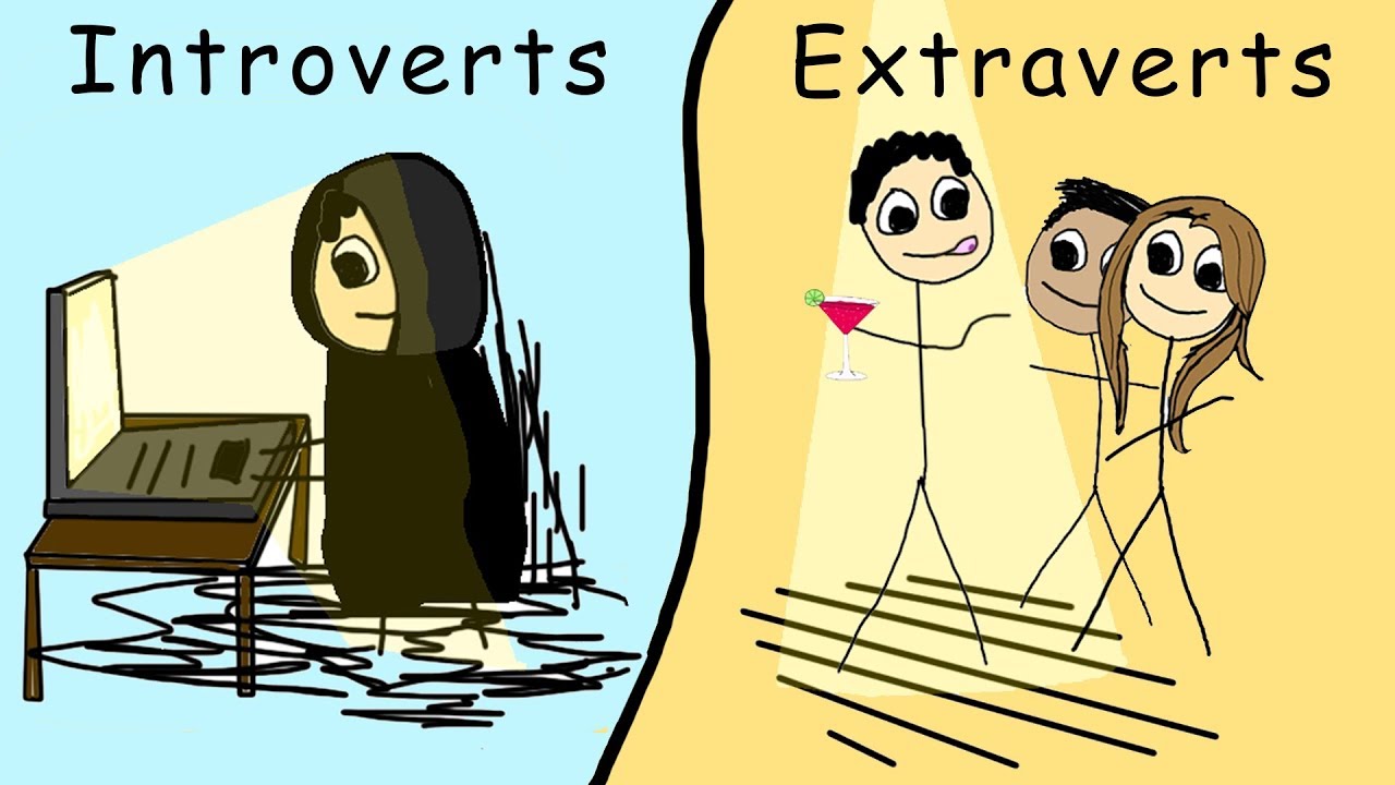 Casually Explained: Introverts and Extraverts