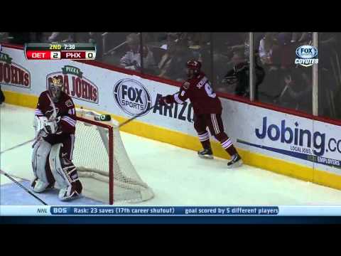 Pavel Datsyuk against Phoenix Coyotes 19/10/2013 Full Shifts