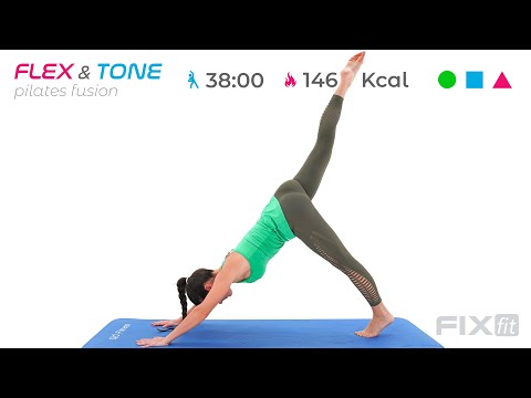 Pilates A Casa: Esercizi Total Body In Piedi e A Terra (Pilates Fusion)