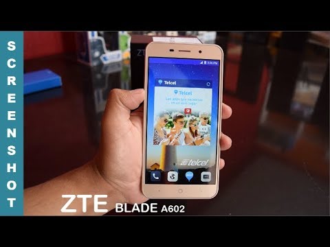 ZTE BLADE A602 Captura de Pantalla SCREENSHOT