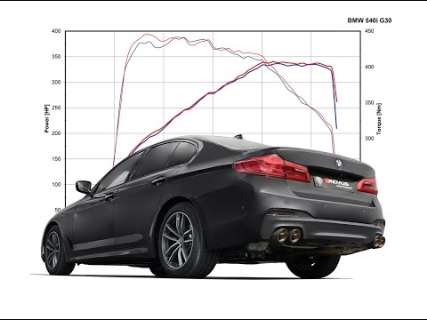 BMW 540ix G30 / G31 - REMUS CAT-back system (rear muffler+middle tube) - 2017-2018
