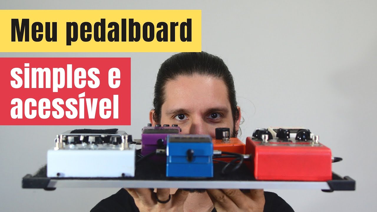 Pedalboard básico mas nem tanto | guitarra