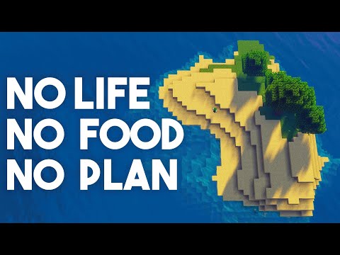 Surviving 100 Days On An DESERTED ISLAND In Hardcore Minecraft…