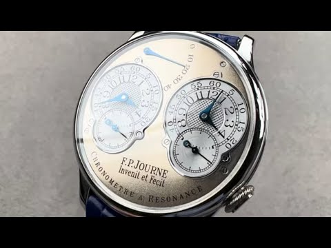 F.P. Journe Chronometre a Resonance Brass Movement Review | B-RN PT 38 D GR