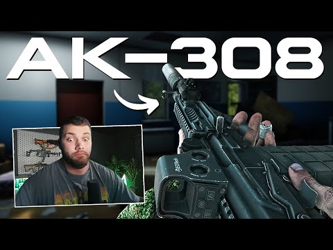 LVNDMARK tries the NEW AK-308 for the First Time - Escape from Tarkov