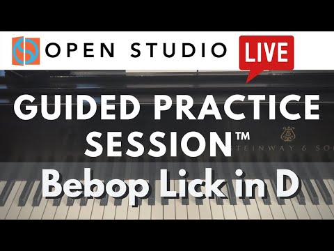 Bebop Lick in D - Guided Practice Session™ with Adam Maness