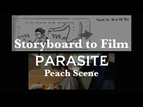 Parasite (2019) Peach Scene - Storyboard to Film | 기생충 스토리보드 믿음의 벨트