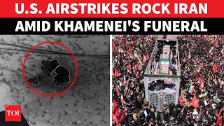 BREAKING: US Strikes Rock Iranian Cities Amid Khamenei Funeral Procession; 'SEVERAL EXPLOSIONS...'