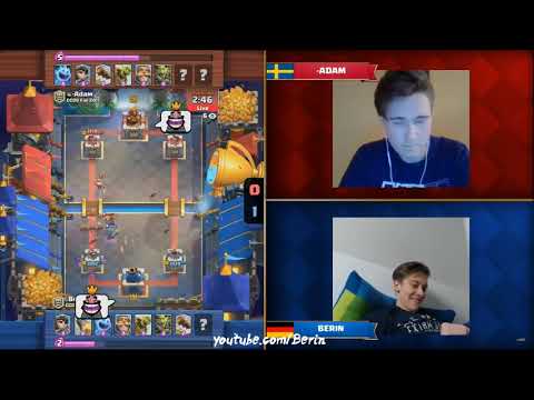 44 BERIN vs ADAM   CCGS EU   Clash Royale