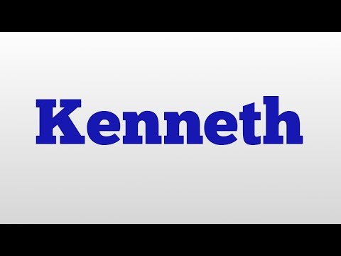 Kenneth meaning and pronunciation
