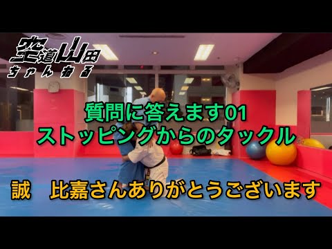 【武道】質問に答えます01「ストッピングからのタックル」【格闘技】