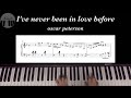 I've never been in love before by Oscar Peterson - Andante I've never been in love before by Oscar Peterson