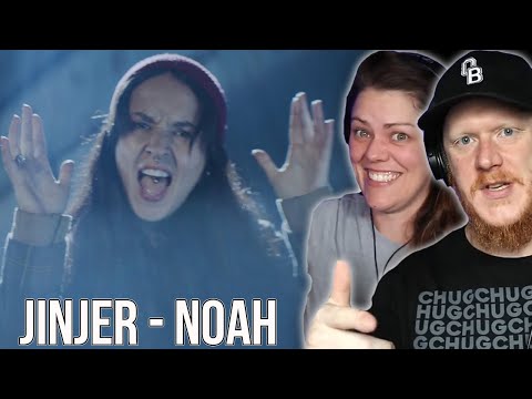 COUPLE React to JINJER - Noah | OFFICE BLOKE DAVE