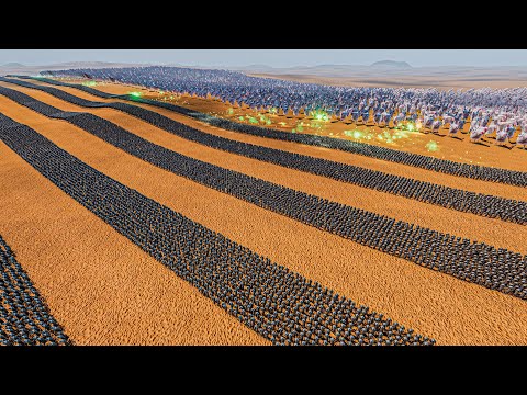 10 LINES OF GHOSTS vs GIANT CHICKENS - Ultimate Epic Battle Simulator 2 UEBS 2