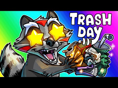 Trash Day - This Game Is Delirious's Dream Come True!