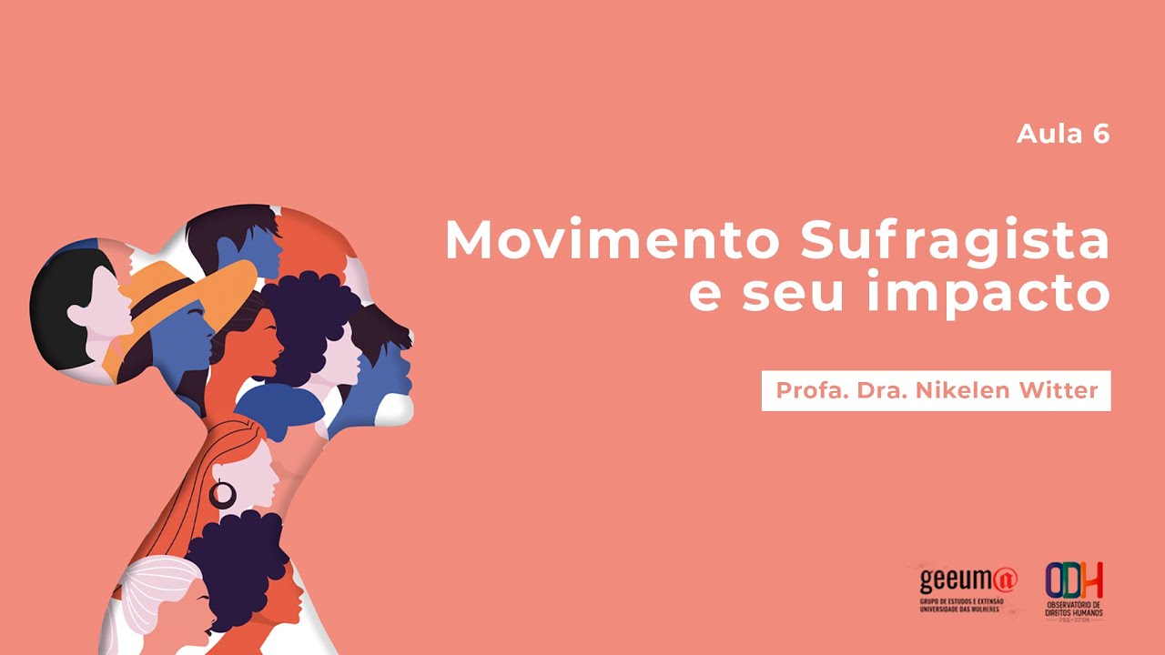 Aula 6 - Movimento Sufragista - Aula de História - UFSM