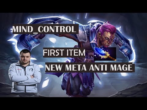 Liquid Mind Control Anti Mage MId DOTA 2 ! Counter Storm Spirit First Item Aghnim Scepter.