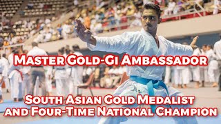 South Asian Gold Medalist and Four-Time National Champion - Master Gold-Gi Ambassador