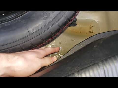 still have a leak in the trunk