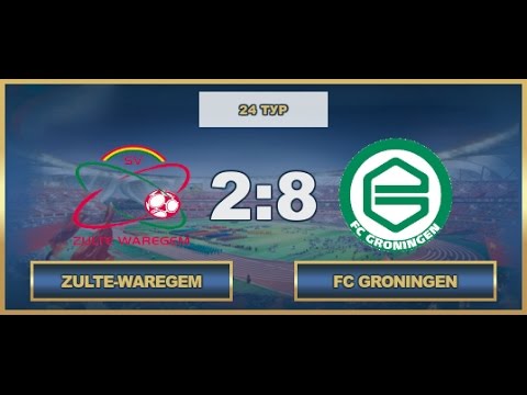 AFL. Benelux. Premier Division. Tour 24. ZW - Groni