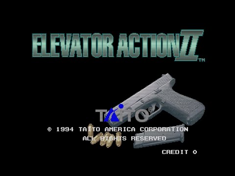 Elevator Action II (Arcade) 【Longplay】