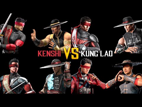 Evolution of Kenshi VS Kung Lao MKDA-MK1 | 2K 60FPS