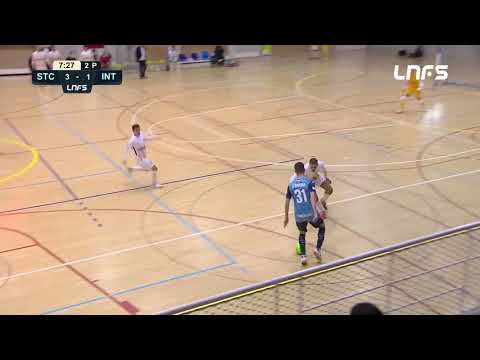 Gol Dani Saldise (3-2) Industrias Santa Coloma - Movistar Inter. J14, 1Div. LNFS