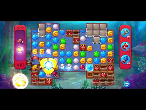 Fishdom Hard level 10200 no boosters フィッシュダム ハード