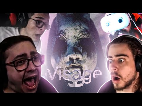 OS MAIORES SUSTOS EM LIVE #6 - Streamers jogando VISAGE!