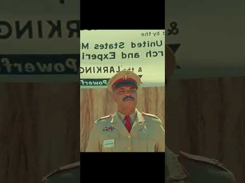 Asteroid City Jeffrey Wright Speach (General Gibson)