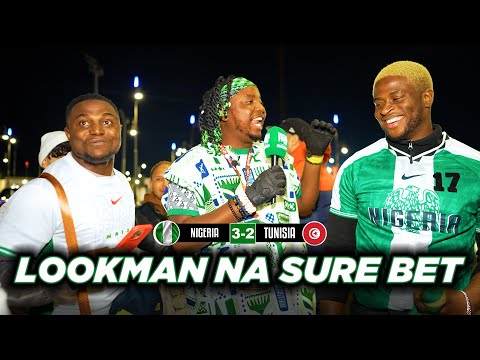 NIGERIA 3-2 TUNISIA ( NIGERIAN FANS REACTION) AFCON 2025