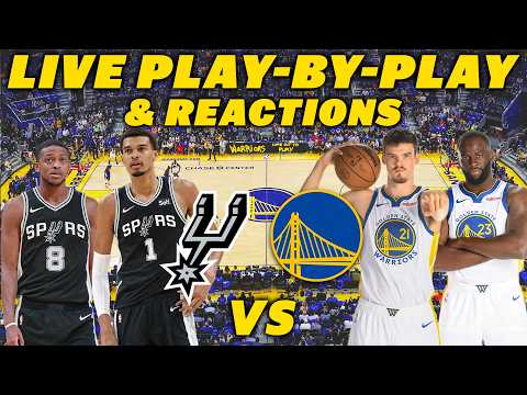 San Antonio Spurs vs Golden State Warriors | Live Play-By-Play & Reactions