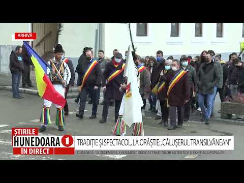 TRADIȚIE ȘI SPECTACOL, LA ORĂȘTIE: „CĂLUȘERUL TRANSILVĂNEAN”