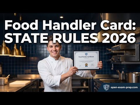 Food Handler Certification Requirements by State (2026 Guide)