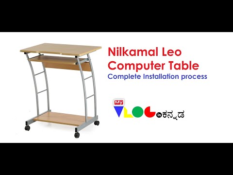 Nilkamal monitor 2 desk