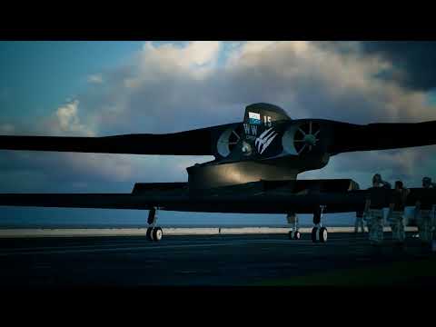 Ace Combat 7 ม็อดเครื่อง X-49 Night Raven