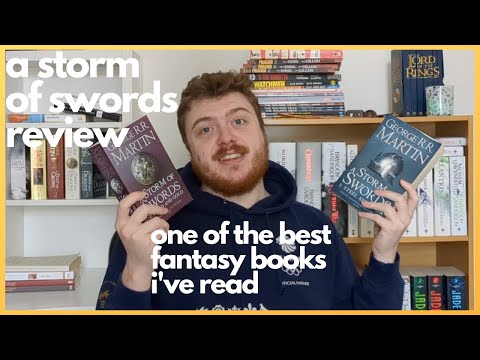 A Storm of Swords Review!! One of the best fantasy books ever written!!