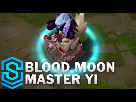 Blood Moon Master Yi Skin Spotlight - League of Legends