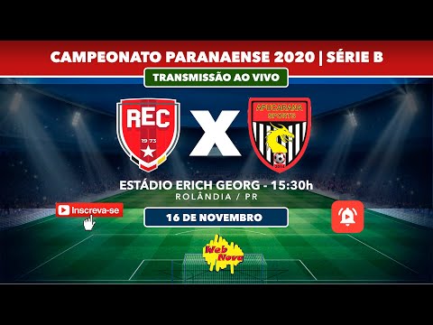 Rolândia EC 1x5 Apucarana Sports |AO VIVO| PARANAENSE - Série B